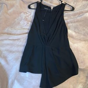 Black Bebe blouse